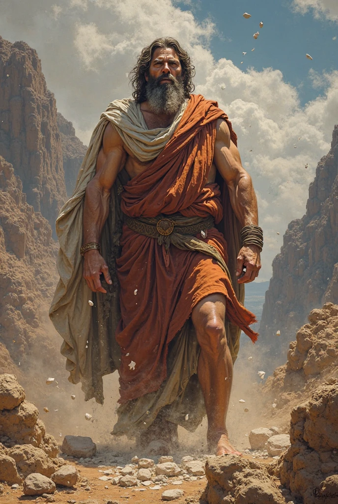Create an image of Moses