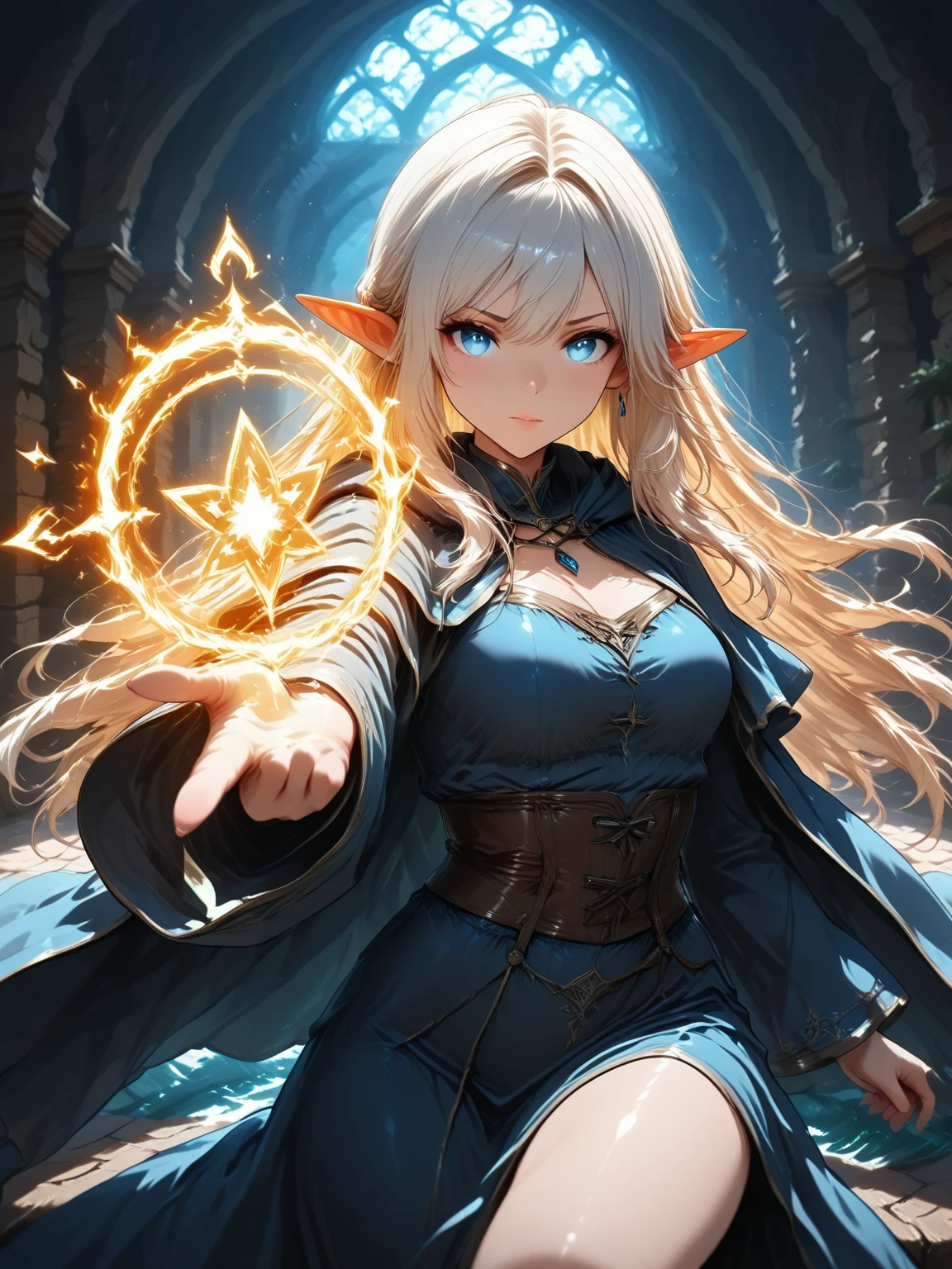 (masterpiece, best quality:1.2), (1girl, solo,detail eyes,iris,wizard,spell magic,in a dainamic motion),dynamic magic effect