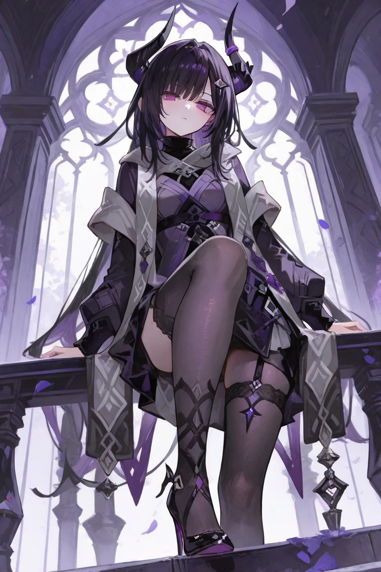 (shylily/(Twich/):1.5),(masterpiece:1.2),(best quality:1.2),, (1girl:1.3),Hard Dark Gothic Makeup、my sanity、deep night sky、horror、black dark eyeshadow、cry、sad、Good skin radiance、Dark Gothicメイク、dark smile、palace、fragrant beauty、22 years ago、Expression of intense sexual pleasure、embarrassed look、Dark Gothic、Obscene expression、highest quality、View 5 books、Expression of sexual pleasure in suffering、Drunk face、purple maid outfit、Mysterious、Noble、A face that is holding back the toilet、Super sexy、Loving smile、twin tail hair、jet black ruffle skirt、right blue eye, Left eye is red、Super bewitching pose、platform heel shoes、Heavy makeup、Black lipstick、make the world beautiful、gothic lolita clothing、A little slimmer、silver hair、long hair straight hair、Cute Gothic Lolita Dress、beautiful face、elegant features、bewitching face、knee high socks、Stained glass background、Chest glistening with sweat、The room is dark、goth long dress、bell sleeve、Wizard Sleeve、decadent look、sexually excited look、gothic mode、Glossy thighs wet with water、Thighs that are wet and shiny with oil、Background of a room full of roses、sad expression、Rose Maiden、The embroidery is pink、The costume has pink embroidery、Thigh-high socks、knee high socks、gentle expression、masturbation behavior、Dark black eyeshadow、despicable act、Stained glass and rose background、Wearing black underwear、black panties、thighs are a little thin、duo、female couple、i have lesbian friends、Are standing、hug a girl、A blue lightning bolt shines in his right hand、A blue electromagnetic wave shines in my hand.、dark church background、Stained glass、black metal world、dark castle、dark room、Her thighs shine with a lot of sweat、My body is wet and shiny、Lots of glitter on the thighs、sweating、My thighs are sticky from sweating、Sweat glistens on my thighs, The whole body is sweaty and shiny、pretty sweaty、My thighs are sweaty、my thighs are so wet、I sweat a lot and my thighs are shiny......、A large amount of sweat shines all over the body、slender body、thin legs、upright、walk、