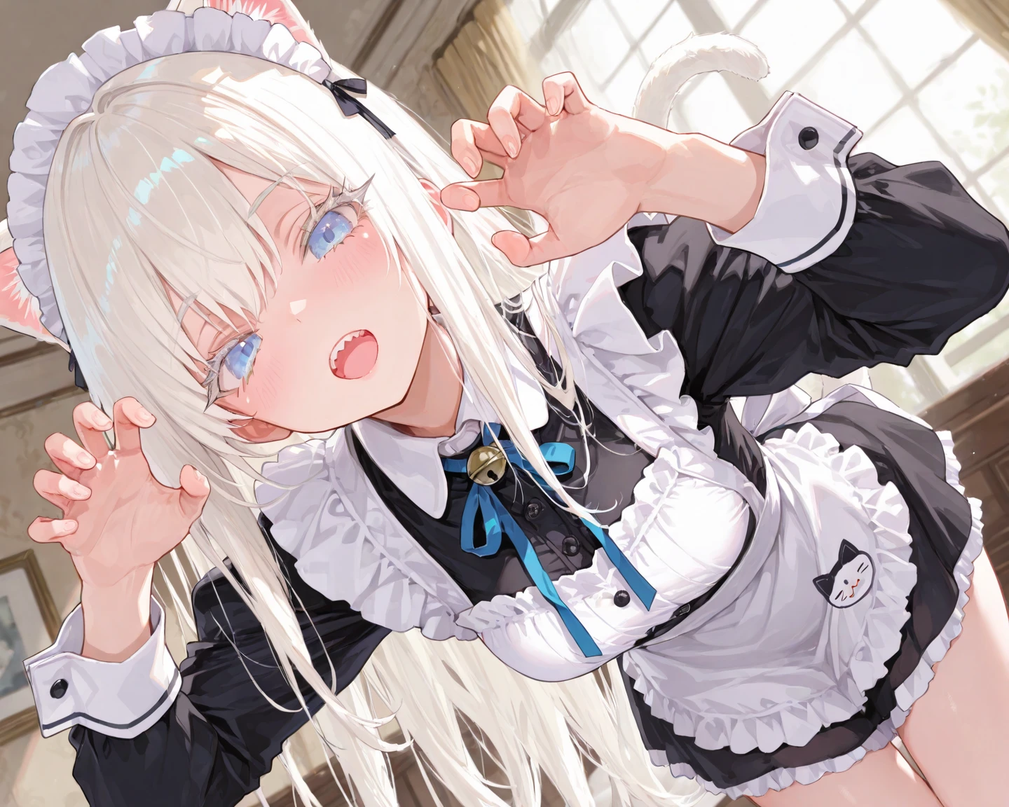 1girl, <lora:Kirari Momobami:0.6>,blue lipstick