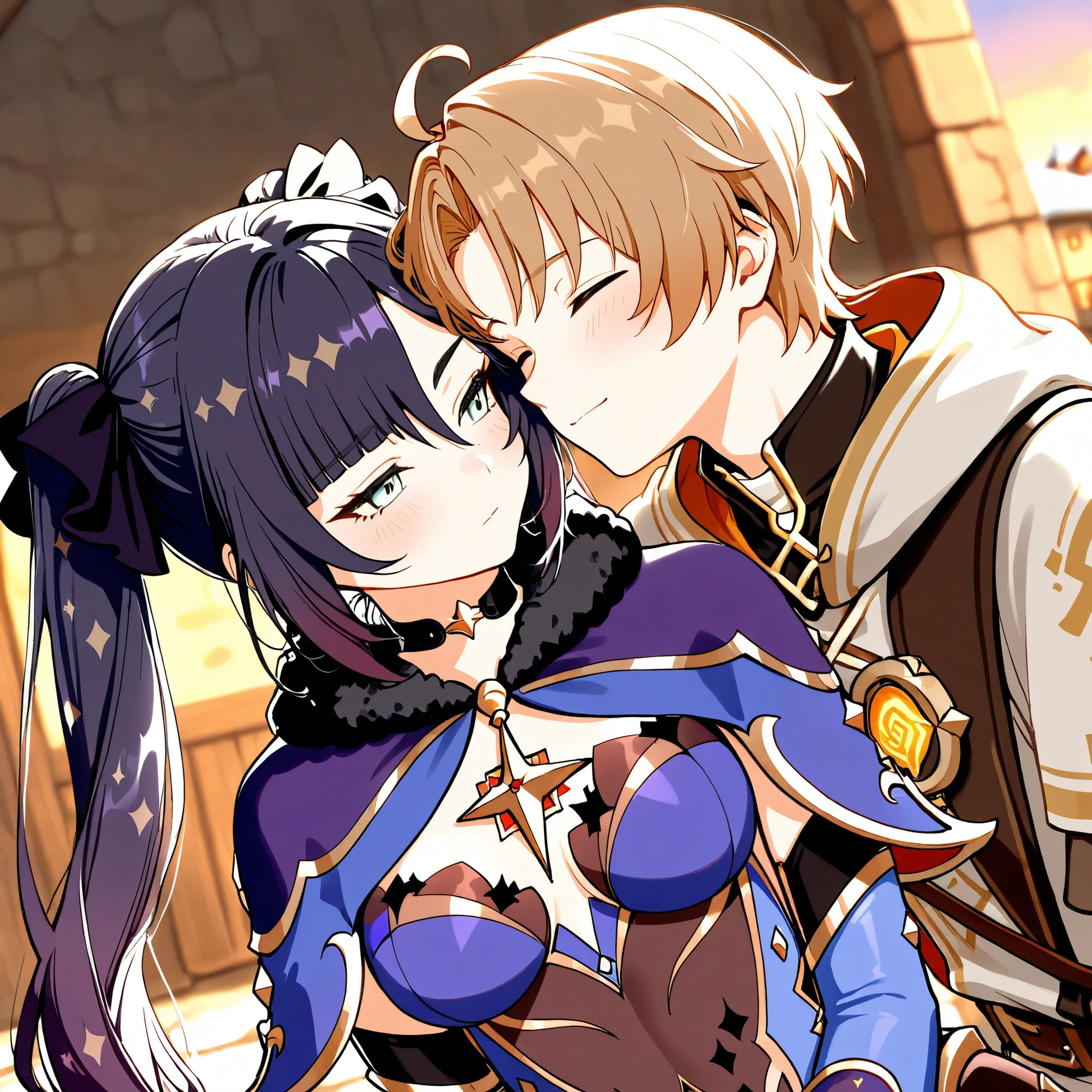 Brat, ((masterpiece)), High resolution, 10 years old、girl、 Brown Hair、Short Bob、((smile、Grin))、Embarrassed face、Excited、Sweating all over the body、Drooling、Bright Blue Eyes、smile、((Grin))、Earrings、Disturbed、Light、Motion Blur、Simple armor、A woman licks a man's penis、Putting a penis in your mouth、Cum on woman、Cum on Armor、lump of semen、semen dripping from penis、From the side、Full Body Shot、Man and woman clasping tongues、Deep Kiss