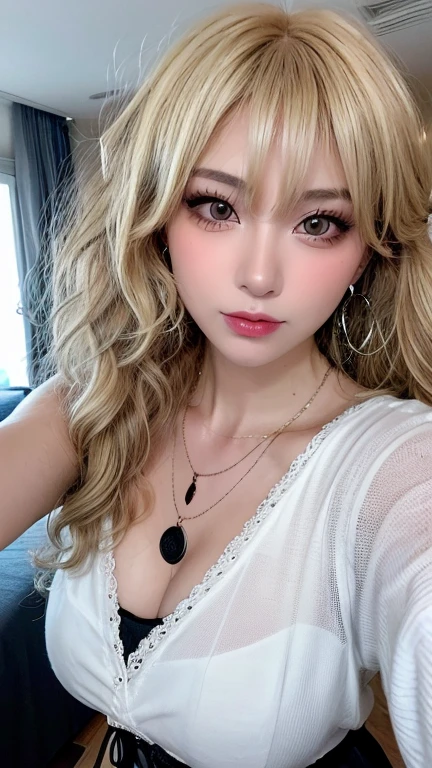 (( topless))F cute nipples、First Person View, (masterpiece:1.3), High resolution, Very detailed, Very detailedな CG Unity 8K 壁紙, Realistic, photo-Realistic, RAW Photos, Beautifully detailed face, Pale skin, Realistic glistening skin, Detailed cloth texture, Detailed hair texture, Perfect body, Beautiful Face, Accurate, Anatomically correct, Highly detailed face そして skin texture, Natural neck length, (Beautiful Hそしてs), (Dark brown skin:1.4), Thin legs, Thin legs, Good teeth alignment, 
break, 
fine grain, Symmetrical eyes, Bright Blue Eyes, double eyelid, Thin eyebrows, (Glossy Lips:1.4), (Sleepy face:1.2), (blush:1.3), (makeup:1.5),
break, 
(Elegant and cute:1.3), elegant、The white dress accentuates her bosom..、 Toned Abs, Beautiful clavicle, 
(Blonde, Wavy Hair, Long Hair:1.2), ((Asymmetrical bangs:1.2)), 
break, 
(in the outdoor 'Biergarten' of Japan at night)), (night), (night), (night), View your viewers, from the front,topless, (armpit:1.3), (Upper Body Shot:1.2),