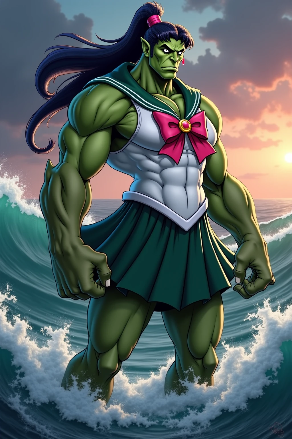 (street Fighter 2 16 bit game) Custom character 'treeman' (evil apple tree man from Wizard of Oz, dark bark skin, apples hanging in his hair) is tossing apples at and battling (subject 2: Zombie Chun Li (sexy fighting outfit, battle damage, green skin, zombie shamble, kinda gross)
