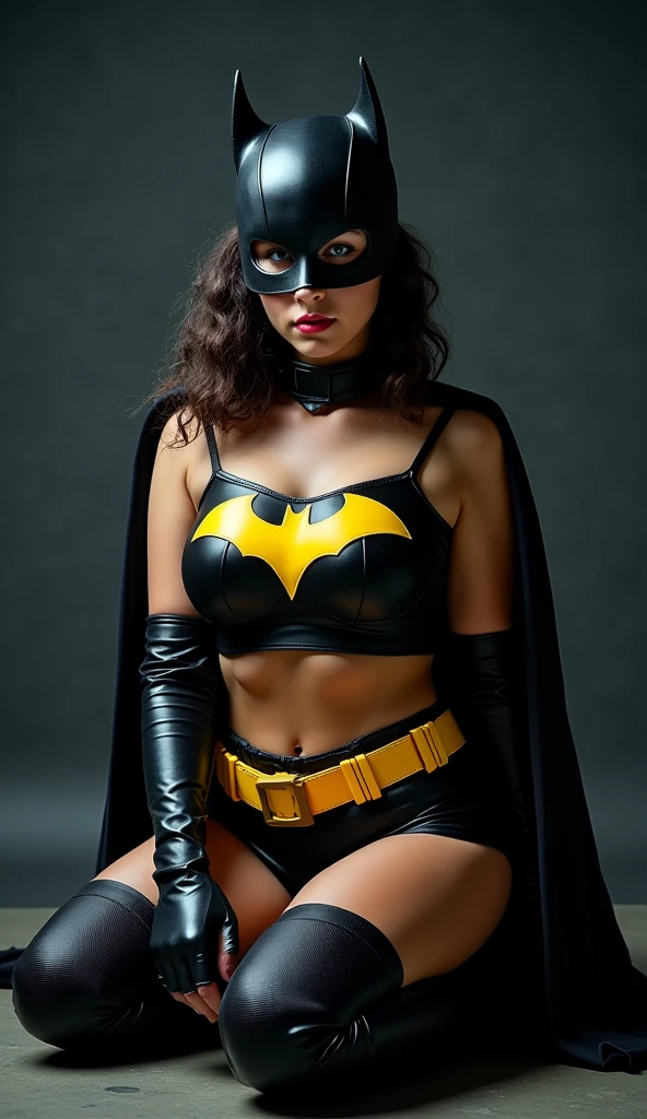 Scarlett Johansson big boobs in Batman bikini costume