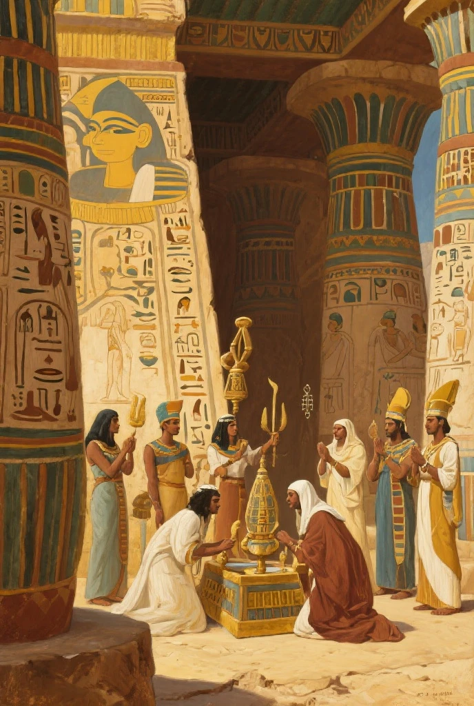 The sacred object blesses the pharaoh with strong authority and an everlasting empire, Dungeons and Dragons