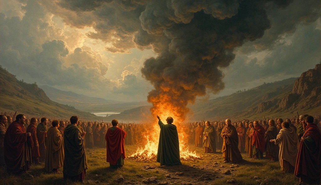 Gods arrive at their king's mansion after the events of the creation of the world!!, the gods gather to celebrate, celebrate, rejoice, glory, light, honor, power and majesty, gods in an epic setting, divine feast, Ultra realistic, 8k