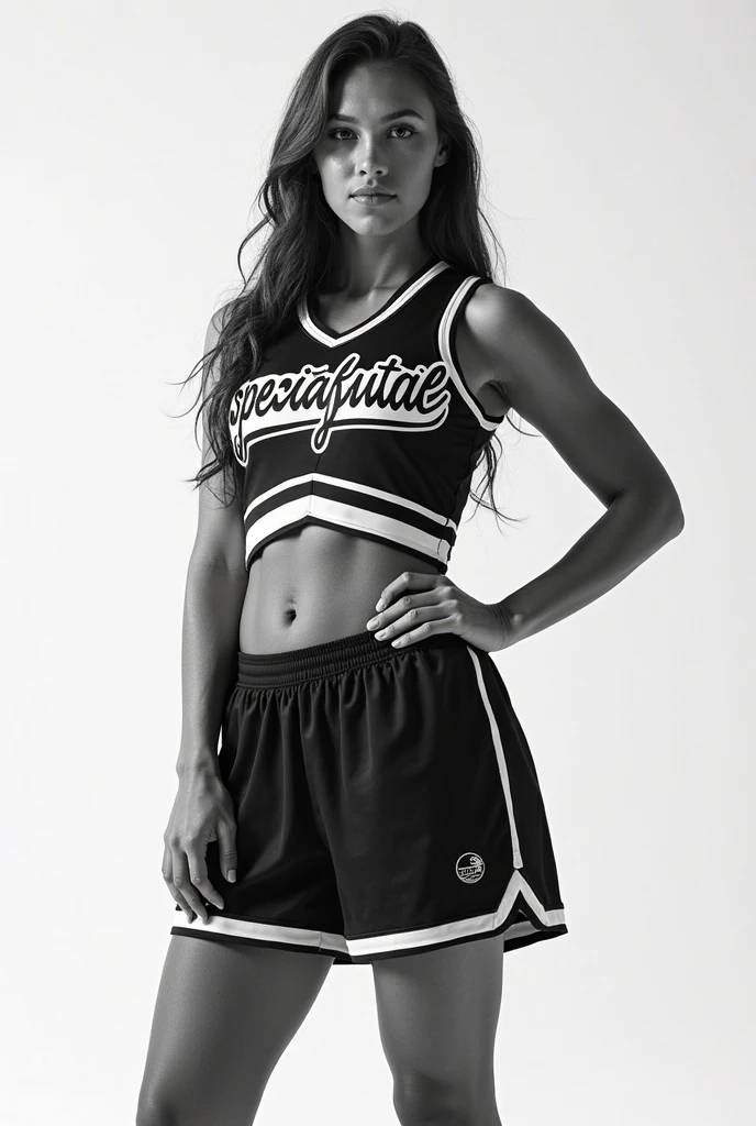 cool Volleyball jersey(black and white)futuristic design