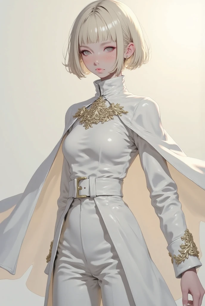 beautiful female soldier, elegant military uniform, decorated medals, cape fluttering in the wind, strong posture, golden hour lighting, cinematic portrait, ultra detailed, soft dramatic shadows, dynamic background, niji, 2.5D, kawaii anime, crayon art, pastel , soft color, soft focus, masterpiece, best quality, absurdes,slanted eyes, chinese
