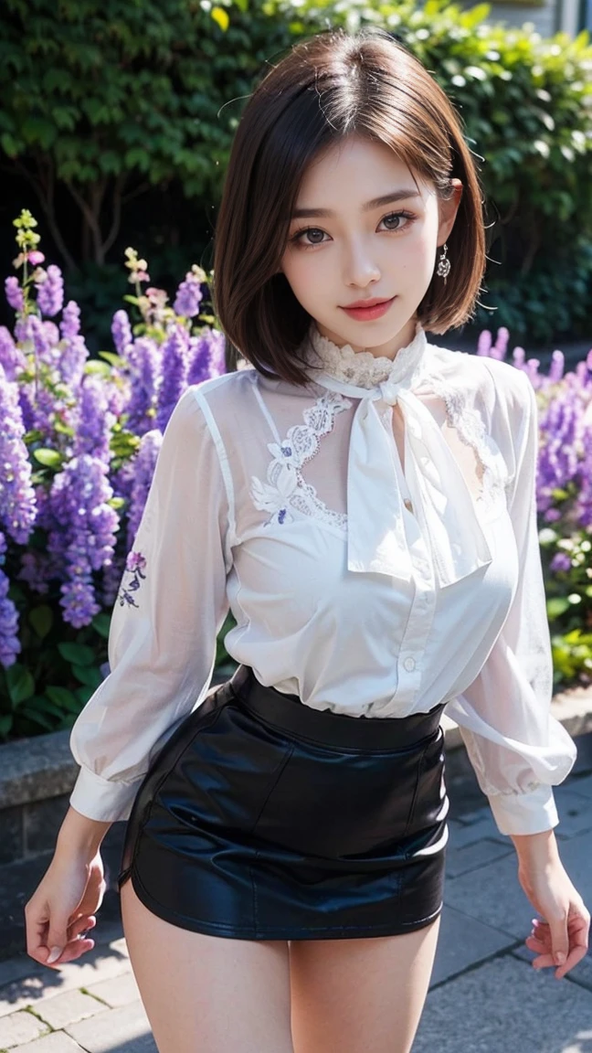 (8k, RAW photo, best quality, masterpiece:1.2), (realistic, photo-realistic:1.37), ultra-detailed,
1 woman, solo,beautiful detailed sky,detailed cafe,night,sitting,dating,(nose blush),(smile:1.1),(closed mouth),large breasts, seductive smile, large aparture, professional lighting, Sony A7R4, Zessie 50mm F1.8,
medium breasts,beautiful detailed eyes,(collared shirt:1.1), bowtie,pleated skirt,(short hair:1.2),floating hair