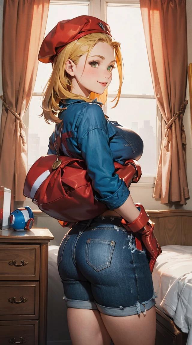 Shiny blond hair, very long hair, sophisticated haircut, ((((hair fully braided)))), ((small twisted braids)), thin and oval face, submissive, (((gagged))), ((((open denim jacket showing her breasts)))), cute and blushing 18 years old anime girl, look away because she is embarrassed and blushes, bright blue eyes, detailed face, detailed members, detailed arms, detailed hands, ((((sparkling diamond jewelry)))), tiara, ((makeup)), high heels, puffy sleeves, long gloves, long eyelashes, Girl lying, tied by ropes, shackled, can no longer move, tied tightly, very hard tied up with lots of ropes, hampered by so many ropes that she can no longer move, bound hands and feet, ropes tie his whole body, tied extremely tightly and forcefully to her bed by a lot of ropes, its limbs are strongly tied together by ropes, his torso is tied up with thick cords, her chest is so tied up with ropes that it sticks out, her legs are tied tightly with thick ropes, his hands are tied behind his back with ropes, she can no longer move her feet, her hands which are tied by thick ropes, she desperately tries to free herself, likes to be tied tight with big ropes, likes to be immobilized by big ropes, lying down, his hands and feet are strongly tied to the railing of his bed, his legs are pressed together and tied with ropes, its limbs are held vigorously by imposing ropes, her hands are tied securely behind her back by ropes, her chest is compressed by strong ropes, she is pressed against her bed and restrained by large ropes (shibari, arms behind the back:1.4), (hands on the back), (masterpiece, best quality) 1.5, 1girl, solo, (sexy, beautiful woman, perfect face, perfect eyes, perfect hands), samus aran, (shibari, arms behind the back:1.4), (hands on the back), Spread the legs, s' ((lie in bed by big ropes)), ((close up of the girl)), ((((lie in bed))))