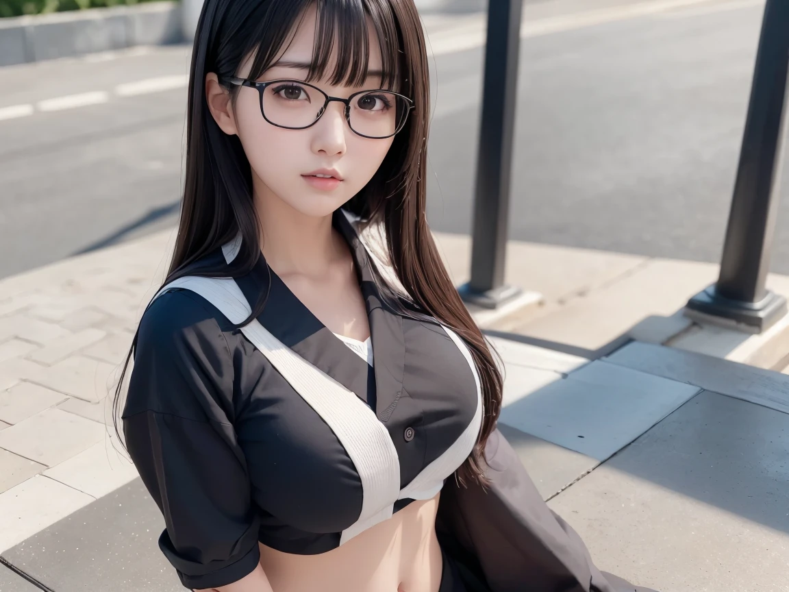 ulzzang-6500-v1.1, (raw photo:1.2), (photorealistic:1.4), beautiful detailed girl, very detailed eyes and face, beautiful detailed eyes, ridiculous, incredibly ridiculous, huge file size, super detailed, high resolution, very detailed, best quality, masterpiece, ((fashion clothing with diverse colors)), illustration, very detailed, CG, unified, 8k wallpaper, amazing, fine detail, masterpiece ,best quality, very detailed CG uniform 8k wallpaper, light on face, movie lighting, 1girl, , long white hair, side splits, (big breasts), (no panties)), (glasses), ((dynamic pose))), ((sexy pose))), (camel toe, exposed pussy by while straddle, visible inner labia lips), (half), (pantyhose)), ((black hip skirt pull))
