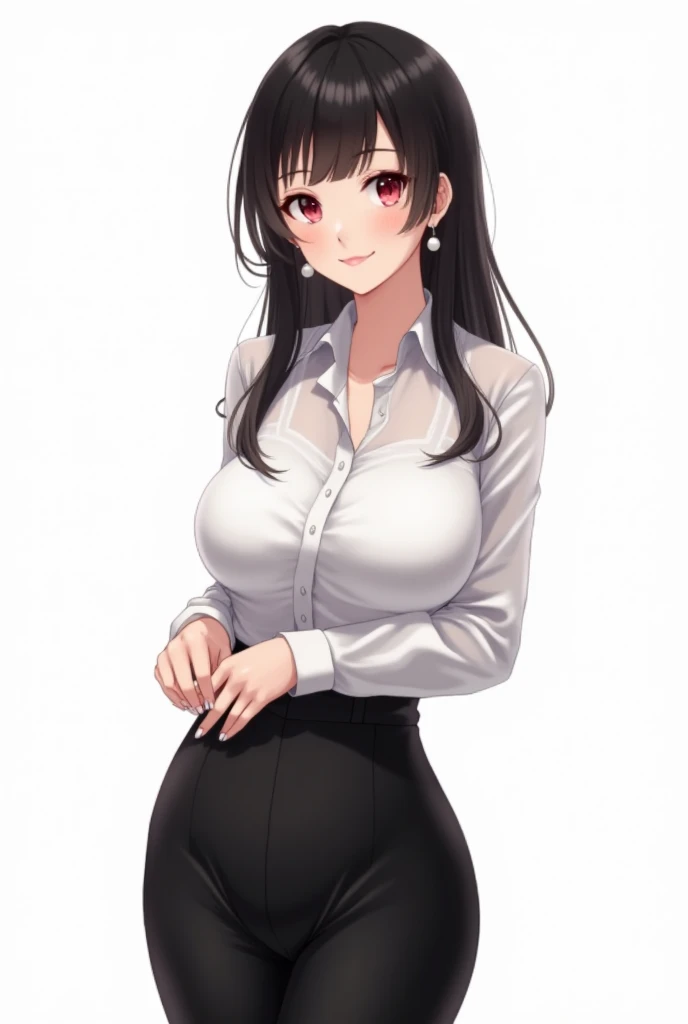 girl、NSFW、A slight smil、looking at viewer