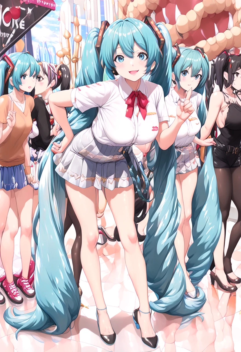masterpiece, best quality,1girl, hatsune miku,