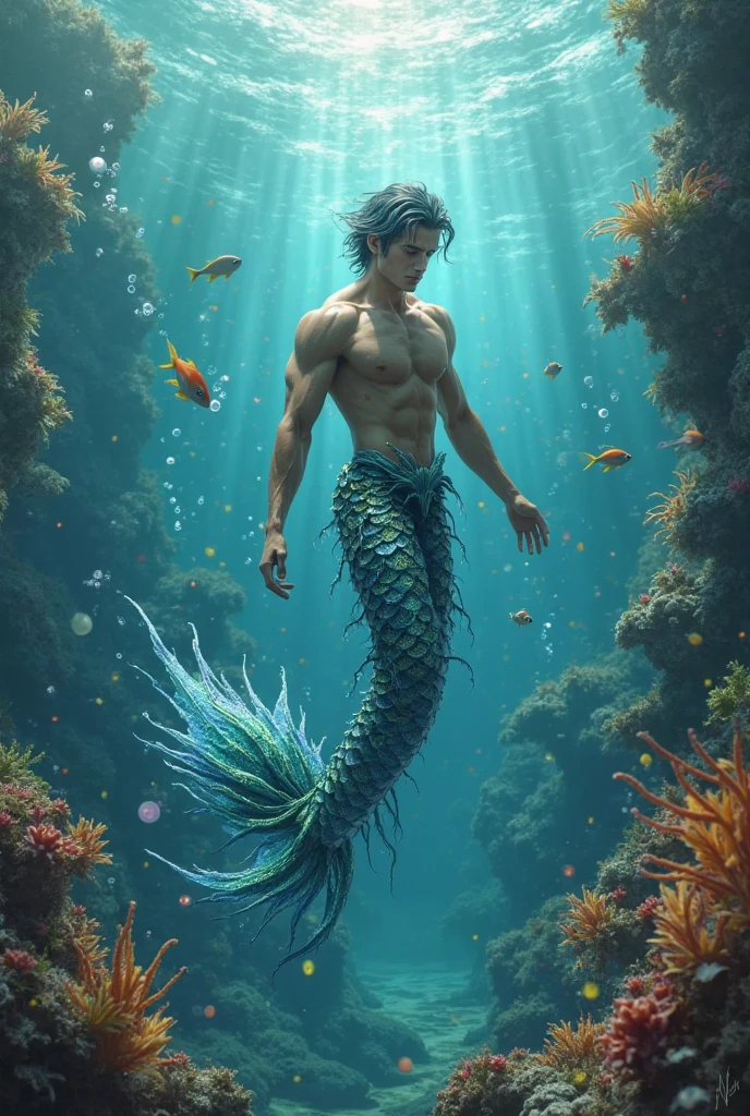 Park seonghwa as mermaid