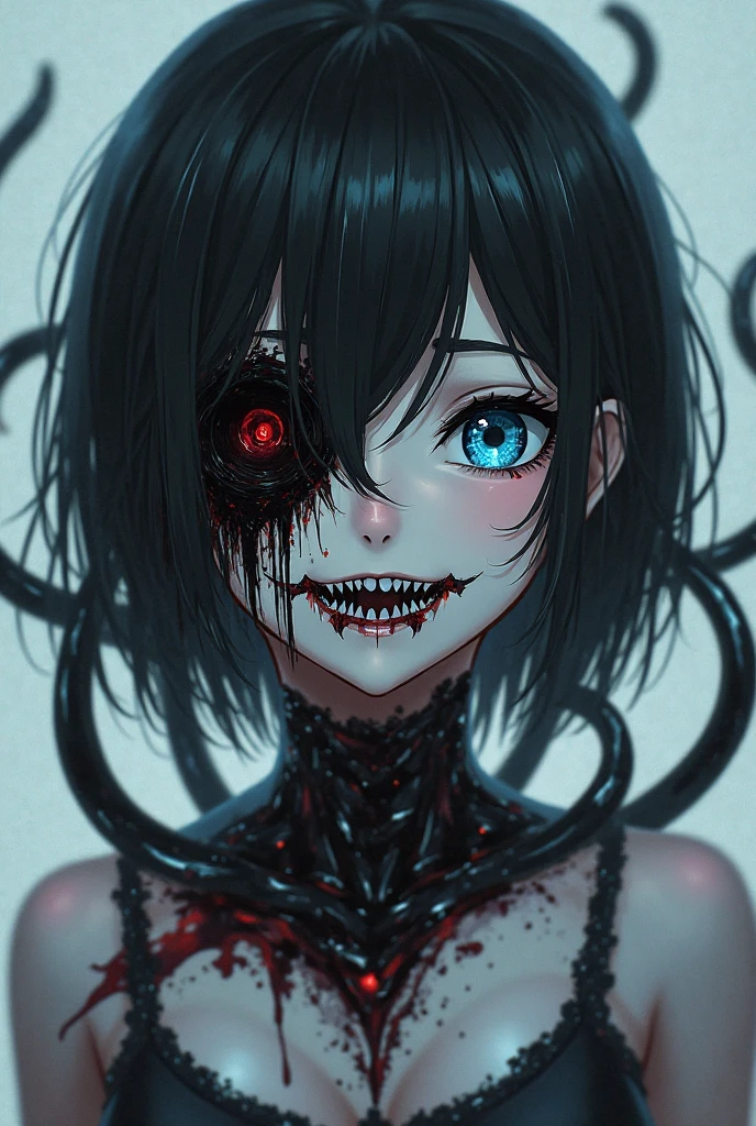 a terrifying and surreal masterpiece, best quality, thrills and chills, ultra-detailed CG unity 8k wallpaper of a horrifying apparition, ghost lady, emerging from a static-filled television screen, a haunting and macabre scene, dark and foreboding, shadows and flickering lights, realistic and strikingly detailed, enough to send shivers down anyone's spine.