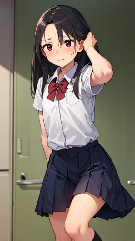 alone, One girl, View Viewer, 2D, anime, anime coloring, Upper Body, (Simple Background, White background:1.3), utaha kasumigaoka, (((Skirt flip, I can see your panties))),squat,From below,blush,Embarrassing, (( 指で膣を触ってMasturbationする)),Masturbation,orgasm,Love juice, 床にこぼれるLove juice, liquid splashing from girl, (( 指で膣を触ってMasturbationする)),Climax,Climax,Squirting,Squirting,Squirting,Squirting,Squirting,