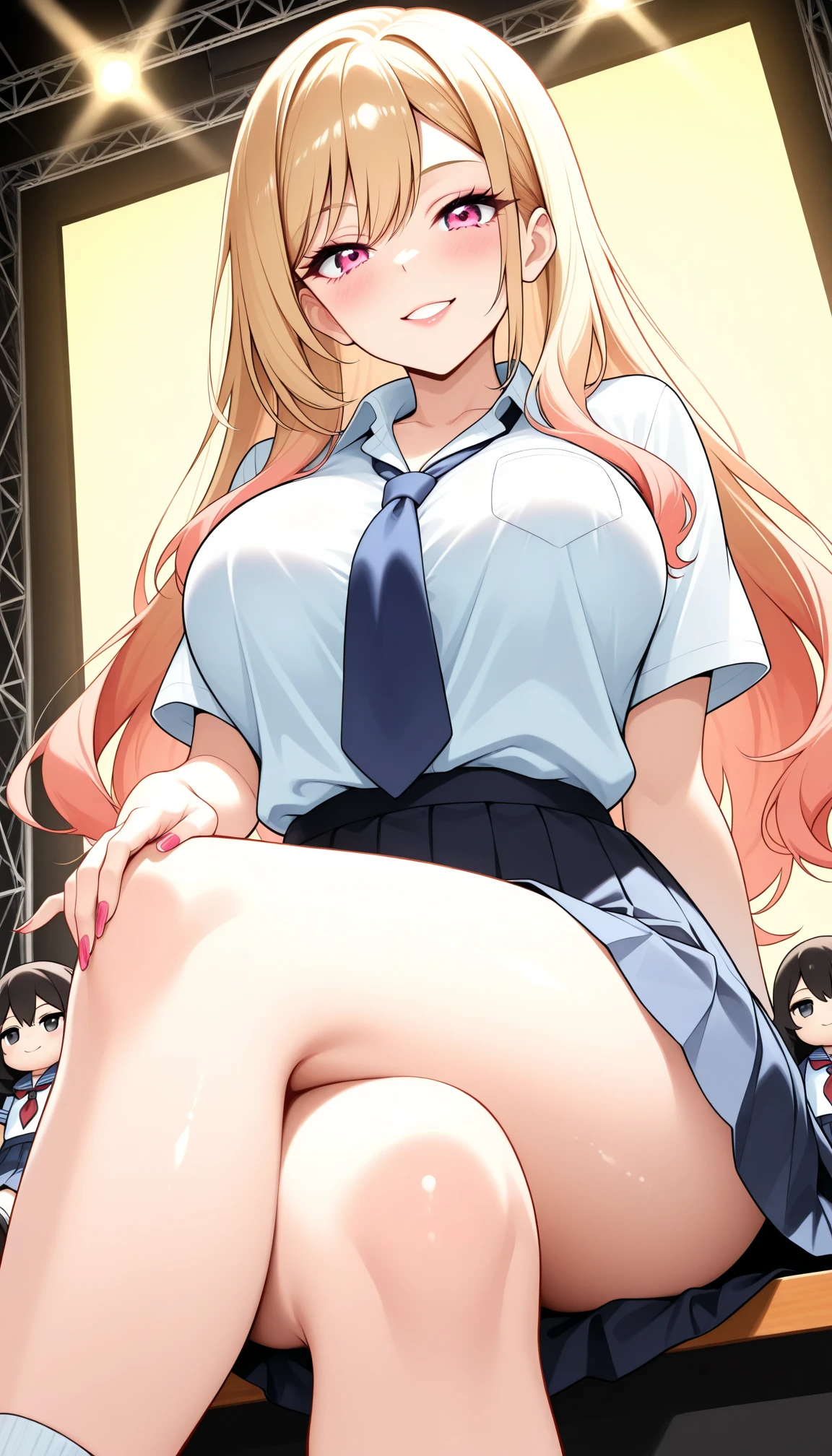 park with people　spread your legs
Being seen by people around you　excited,age,White underwear,mini skirt,Highest quality,Masturbation