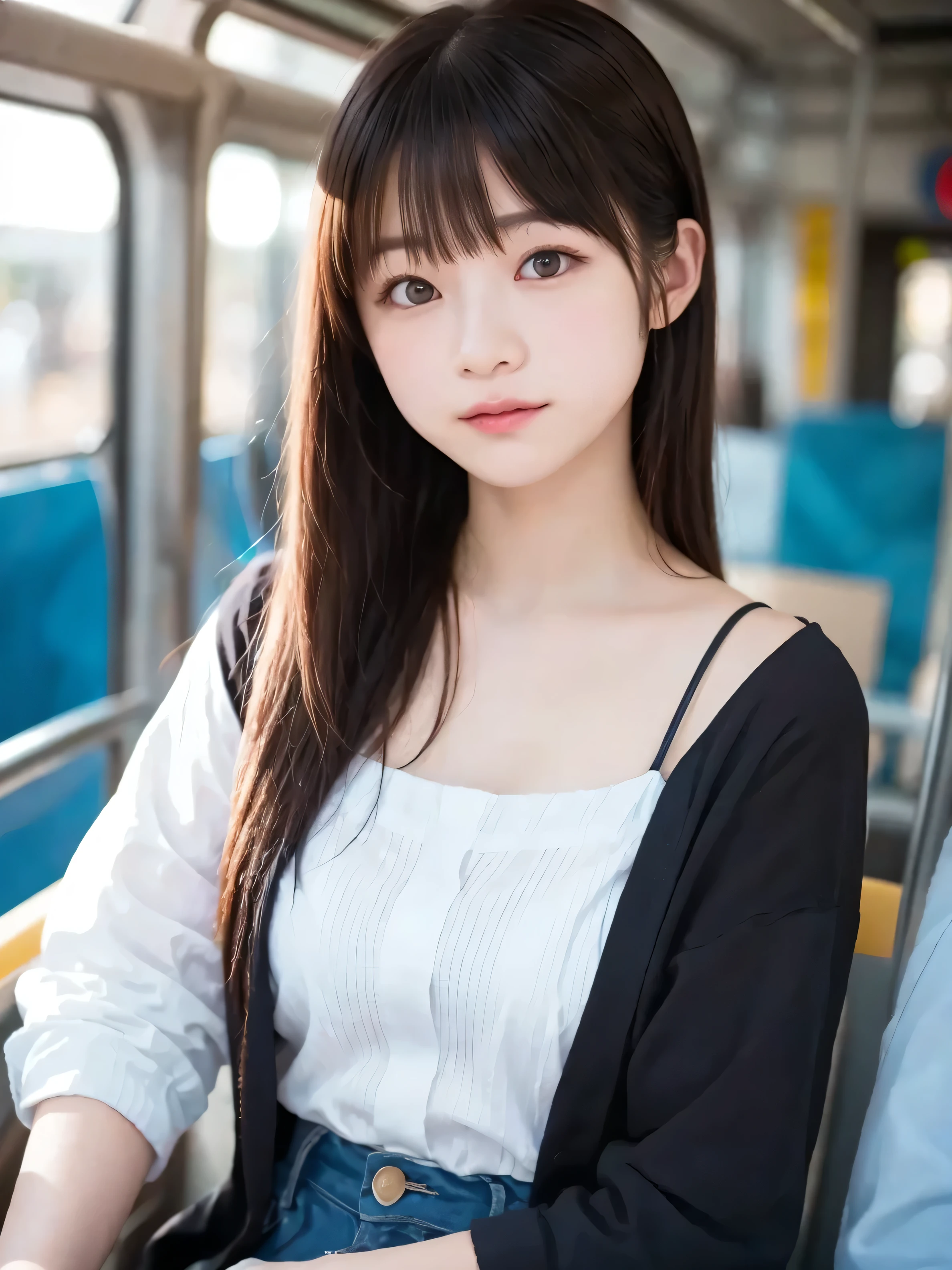   subway、passenger、 seat、