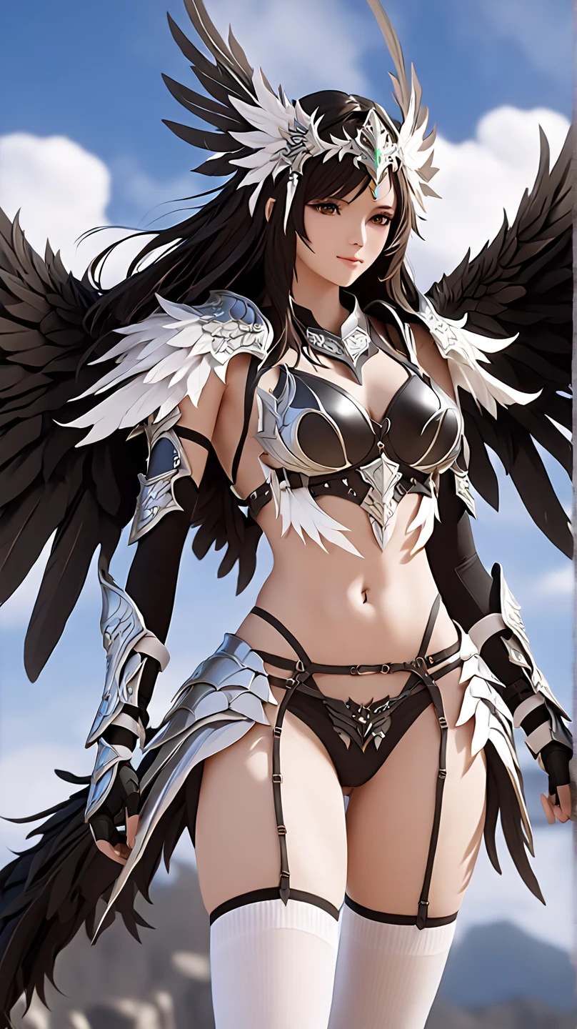 Warrior
Fierce expression
Large wingspan
Wings on fire
Dark brown hair
Green eyes
Clothing neutral tones
Yes on the tattoos
Winged
Fiery
Battle worn
Sword in hand
Hell