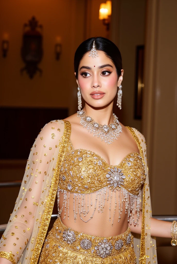 make nude, deep cleavage