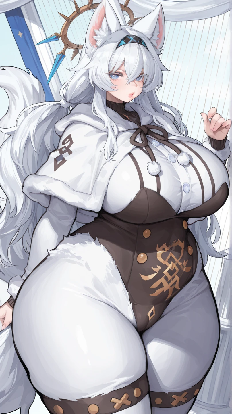 My hero academia cute short height female fortune teller hero full figure massive breasts hourglass body messy fluffy hair nsfw