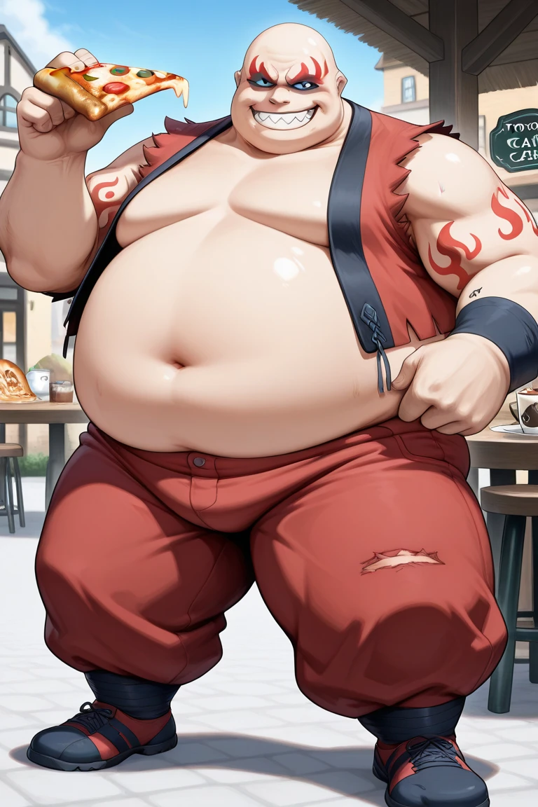 Fat Man, ibai's face, twitch,suit dress, short brown hair, elegant suit