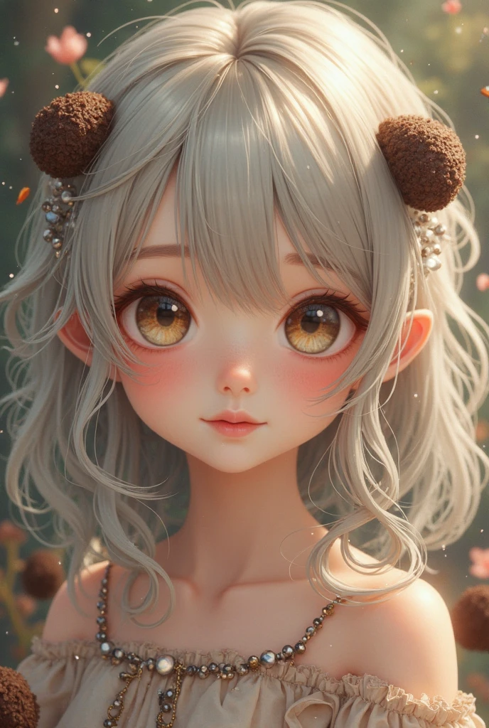 Dog Girl Costume、Cosplay、Dog Ear Headband、Close-up of laughing face、Close-up of laughing face、Designer、super model、makeup、Glossy lips、Shining eyes、(realisitic、hight resolution)、(1 girl in)、Do-Up Eye、Korean Girl、(Best Quality), (masutepiece), (1girl in), Solo, a beauty girl, Perfect face, dreamlikeart、Highly detailed airbrush art((Surreal))、Volumetric lighting、(top-quality)、The ultra-detailliert、Highly detailed colorful details、(Bright lighting)、dynamic compositions、Ray traching、The mirror reflects light、Shallow depth of field、ultra-detailliert、mixing  exposure、nffsw、Her eyes shine with dark green、Pink glowing 3D heart on background、Pink glowing heart on background