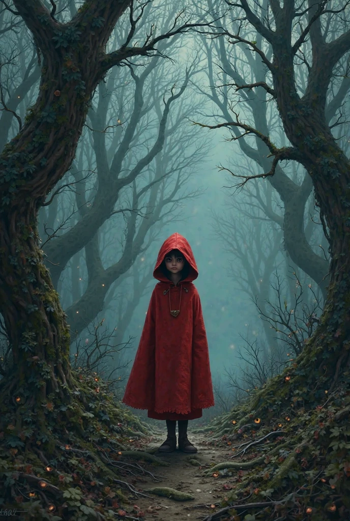 Evil Little red rding hood  horror nightmear 
