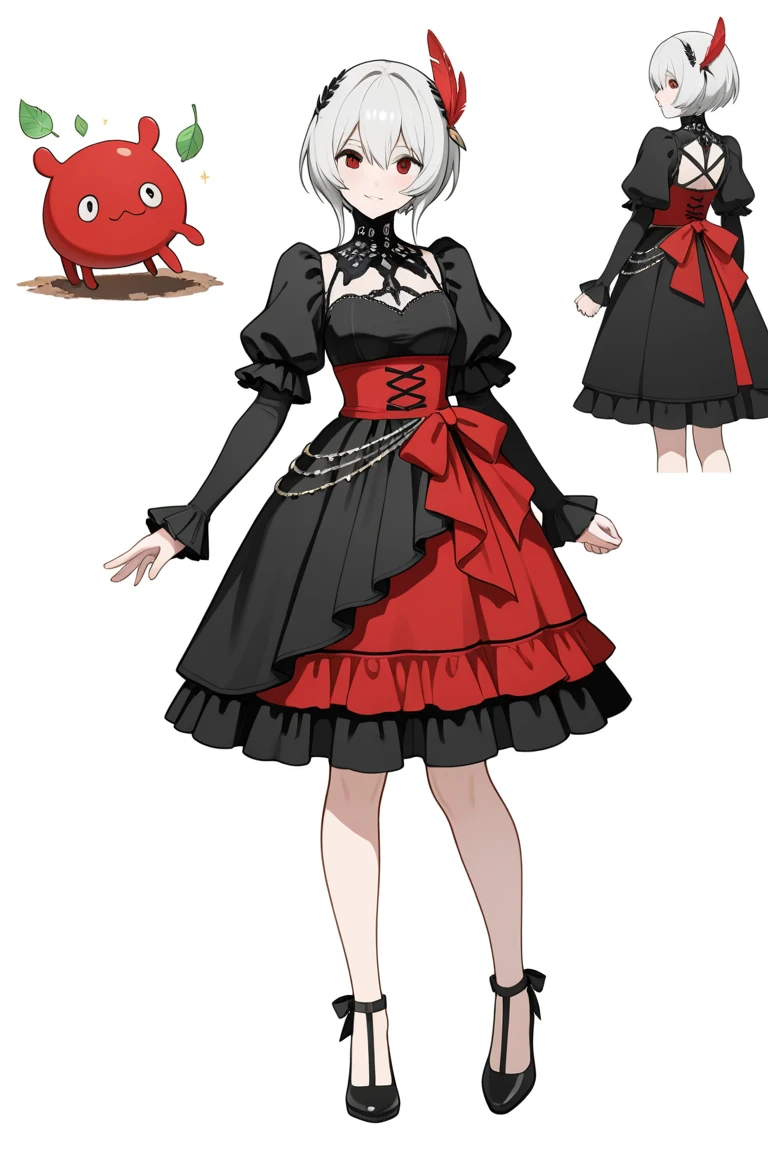 8k, best quality, masterpiece, (ultra-detailed:1.1), (high detailed skin),
(full body:1.2), white background, standing, looking at viewer, s(olo:1.2), hand on hip,
<lora:chuyong-v100:0.8:lbw=OUTALL>, yuexia, twintails, theresa apocalypse, hair ornament, black gloves, white hair, hair flower, bangs, rose, bare shoulders, thigh boots, black footwear, black strapless dress, black thighhighs, long dress,
(white background, simple background,:1.2),
<lora:EnvyBetterHands LoCon_beta2 è¾
å©:0.55>, ( good hands, nice hands:0.5),
(beautiful_face), ((intricate_detail)), clear face,
((finely_detailed)), fine_fabric_emphasis,
((glossy)), full_shot,