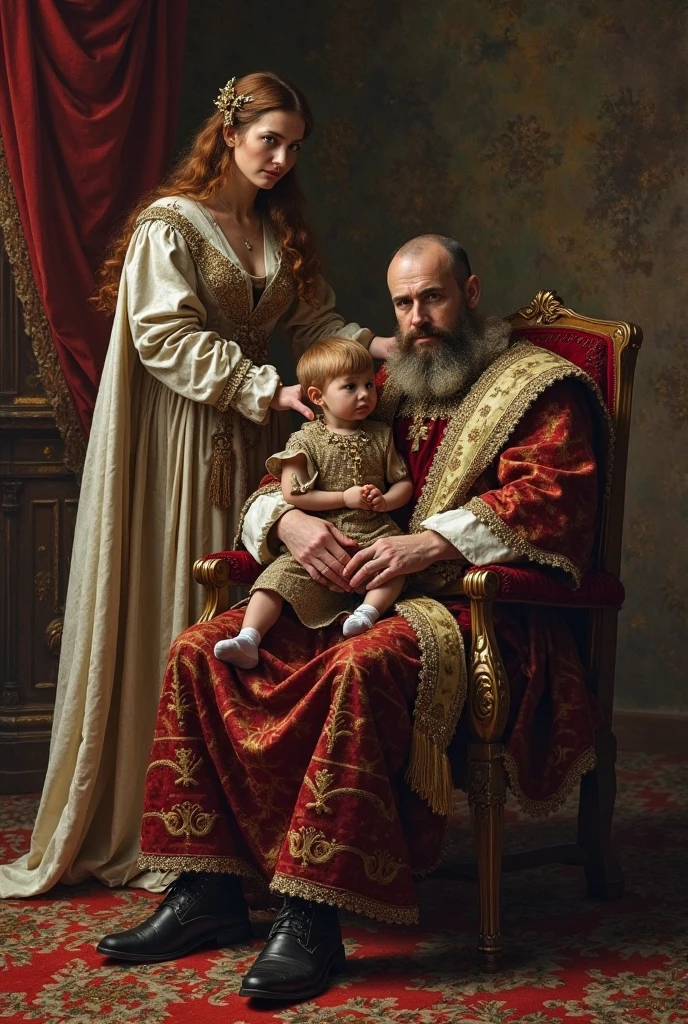 Family of Rudius Greira and Eris Boreas and their children