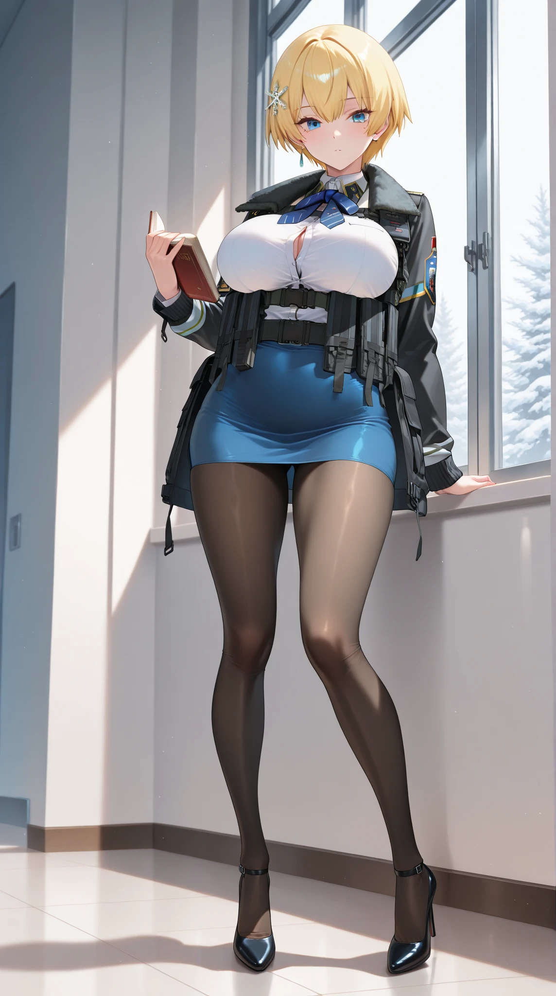 Beautiful (very fit & toned):1.6 woman, open dress shirt, bra, panties, messy hair, standing over viewer, bare legs, on toes, belly button,
smile,blush,smug,(from below:1.3)、barefoot, full body, thigh focus, thigh gap,
indoors, dark room, thin glasses
