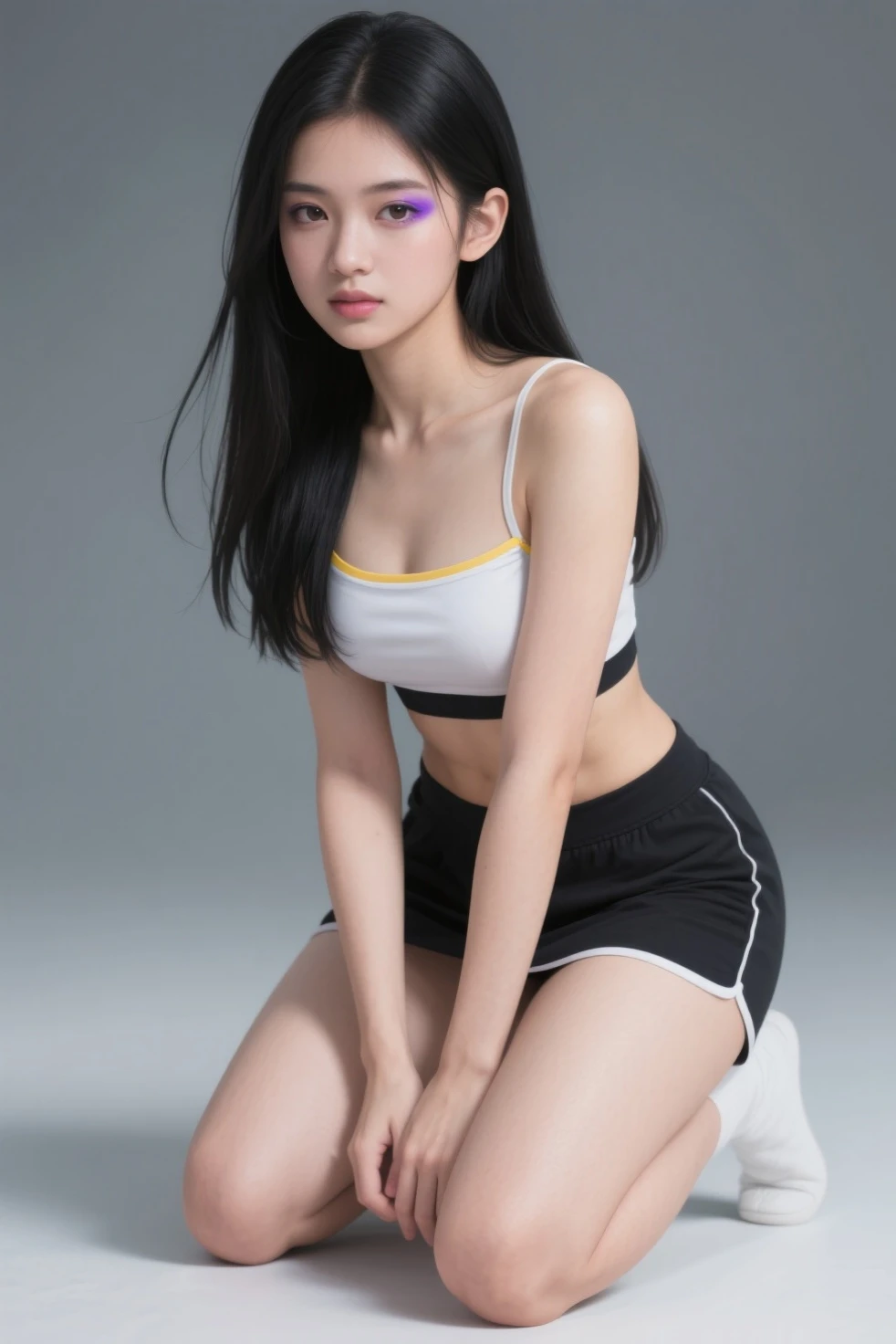 (best quality,ultra-detalhado),(Realistic:1.37),Tifa Lockhart,Rosto bonito e detalhado, textura ultra realista, rosto delicado, cute smile expression