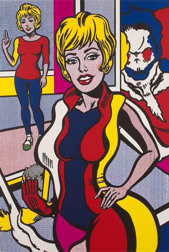 Make it pop art illustration mode