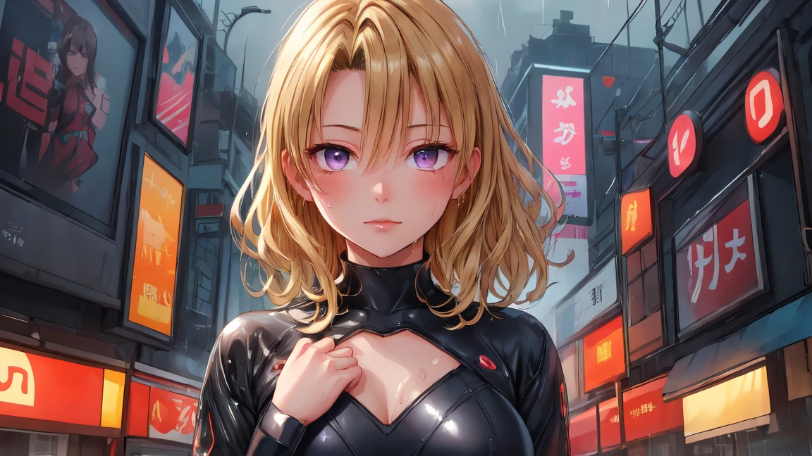 1girl, female spiderman, kneeling down, putting her hands on the grownd, leaning her head slightly, looking at a viewer, Perfect style, slender body, (super beautiful big eyes, anime style :1.5), beautiful face, accurate, anatomically correct, highly detailed face and skin texture, detailed eyes, blue eyes, double eyelids, thin eyebrows, glitter eyeliner: 1.2, blushed cheeks, round face, glossy skin, fair skin: 1.2, (glossy lips: 1.4), (plump lips:1.5), (heart shaped pupils), full of delight, innocent and Cute girl, BREAK (wearing costume of spiderman , peephole on a navel ), (( beautiful extra short hair, mush, bob style, :1.6)), (blond hair, black as innercolors, multi haircolor:1.5), (flashy skull shaped necklace:1.5), (smiling full of compassion, full of love), (very cheerful expression), BREAK (focus on her armpit), ((( at night , on the rooftop : 1.6)), (very intimate relationships:1.6), top quality, (Masterpiece: 1.3), (Maximum resolution: 1.2), (Ultra HDTV: 1.2), Cinema light, Ultra HDTV, (Detailed eyes and skin), (Detailed facial features), HDR, 8k resolution, Sharp Focus: 1.2,