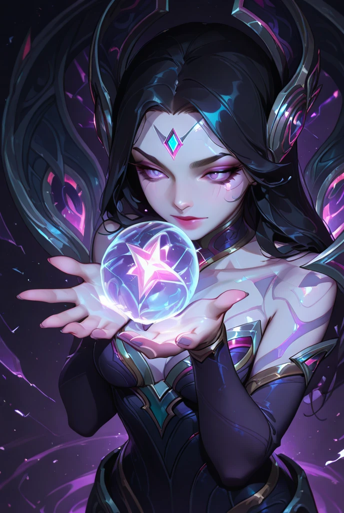 a woman with a glowing ball in her hand, irelia from league of legends, emanating magic from her palms, 8k high quality detailed art, digital fantasy art ), a beautiful sorceress, extremely detailed artgerm, irelia, beautiful celestial mage, digital art fantasy art, beautiful sorceress, artgerm detailed