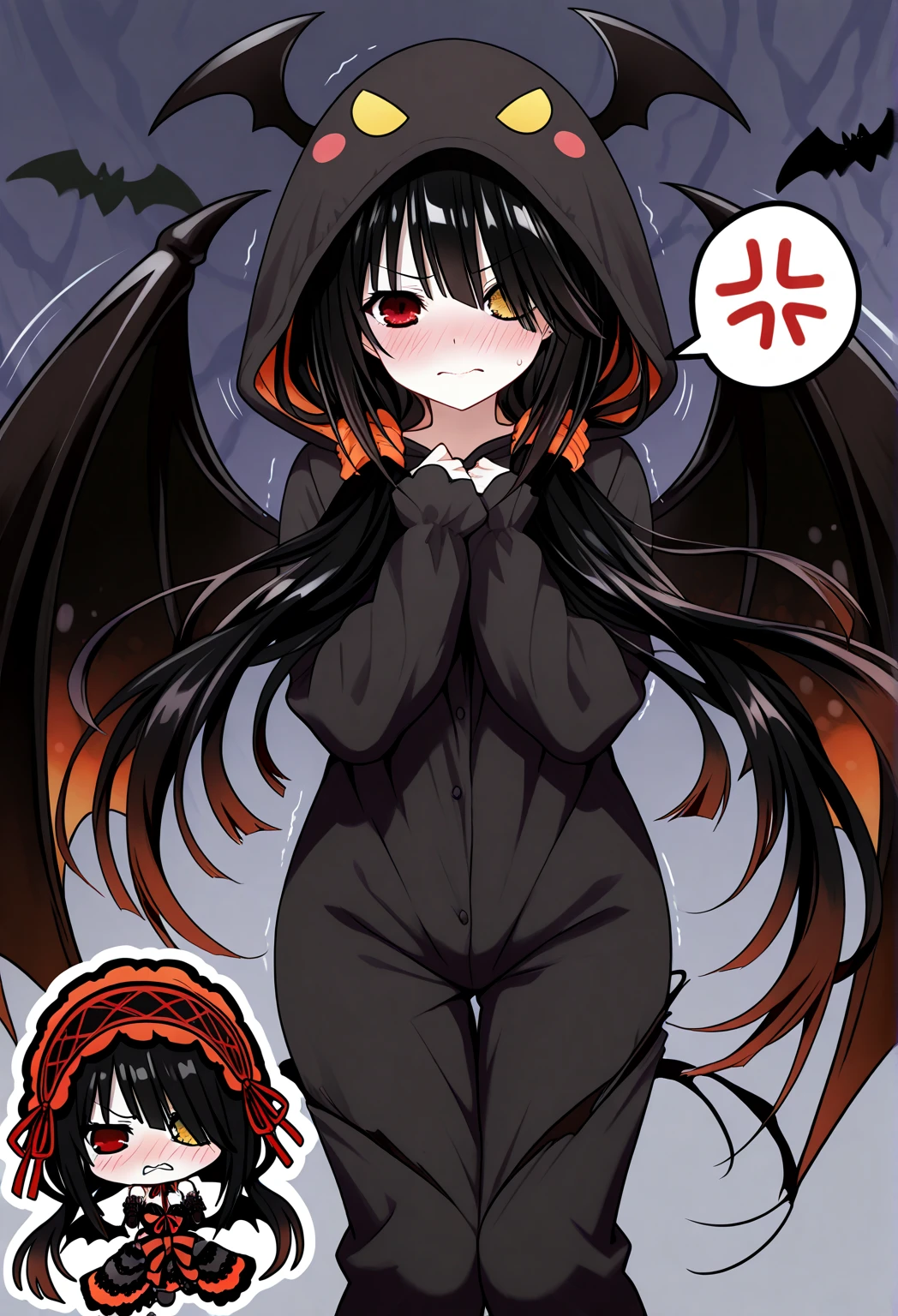 Highest quality　Highest quality　Draw a face carefully　High-definition anime-style face　Super Glowing Skin　Long black hair　Brown leotard　Golden pantyhose　Succubus　lure　smile　squat　Show the soles of your feet　Close up of the soles of the feet
