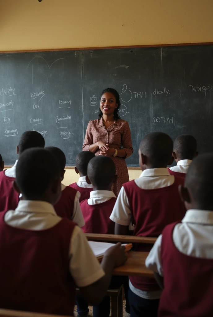 Image of Djeneba with fellow teachers
