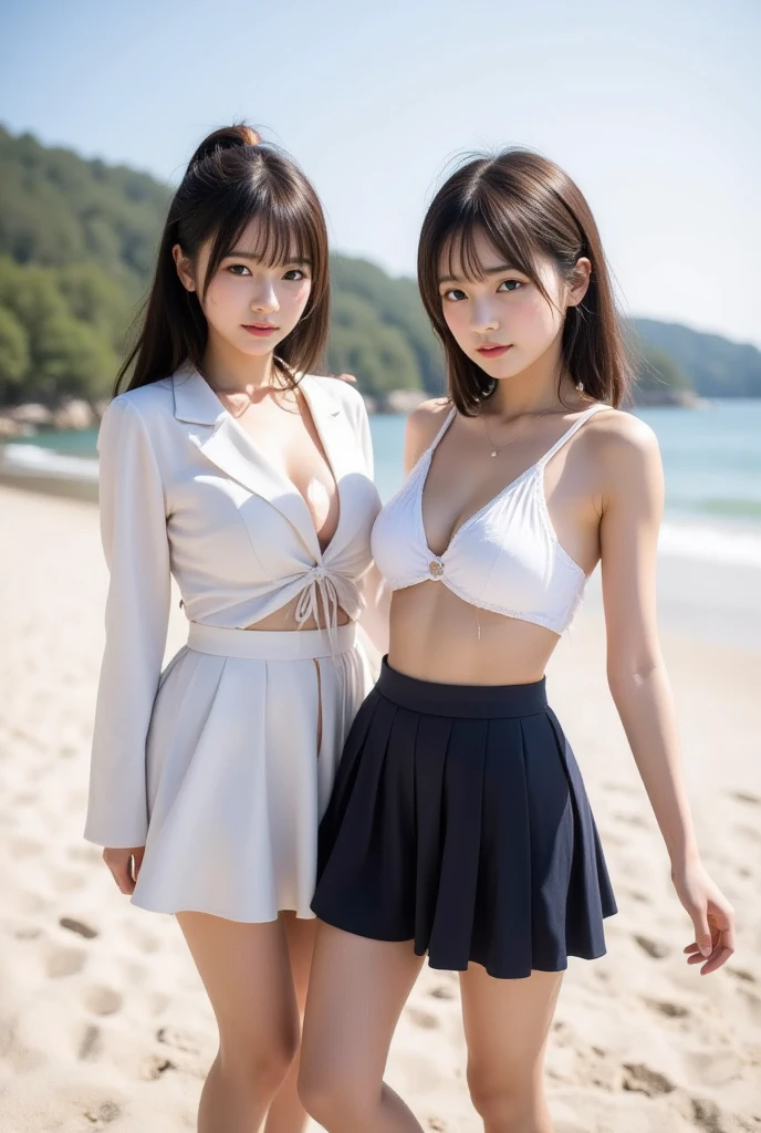 ((top-quality、16 K、​masterpiece:1.3))、Beautiful woman with perfect body shape:1.4、Slender Abs:1.2、((longwavy hair))、((爆乳:1.4))、((Lingerie 1.5))、Highly detailed facial and skin texture、((the pose))、((魅惑的))、((spread legswide))、Floating Hair NovaFrogStyle、((Colossal tits))、((cute little))、Super fine face、Narrow-eyed、二重まぶた、Beautiful delicate eyes、16 only、hi-school girl：1.4、((Witch costume))