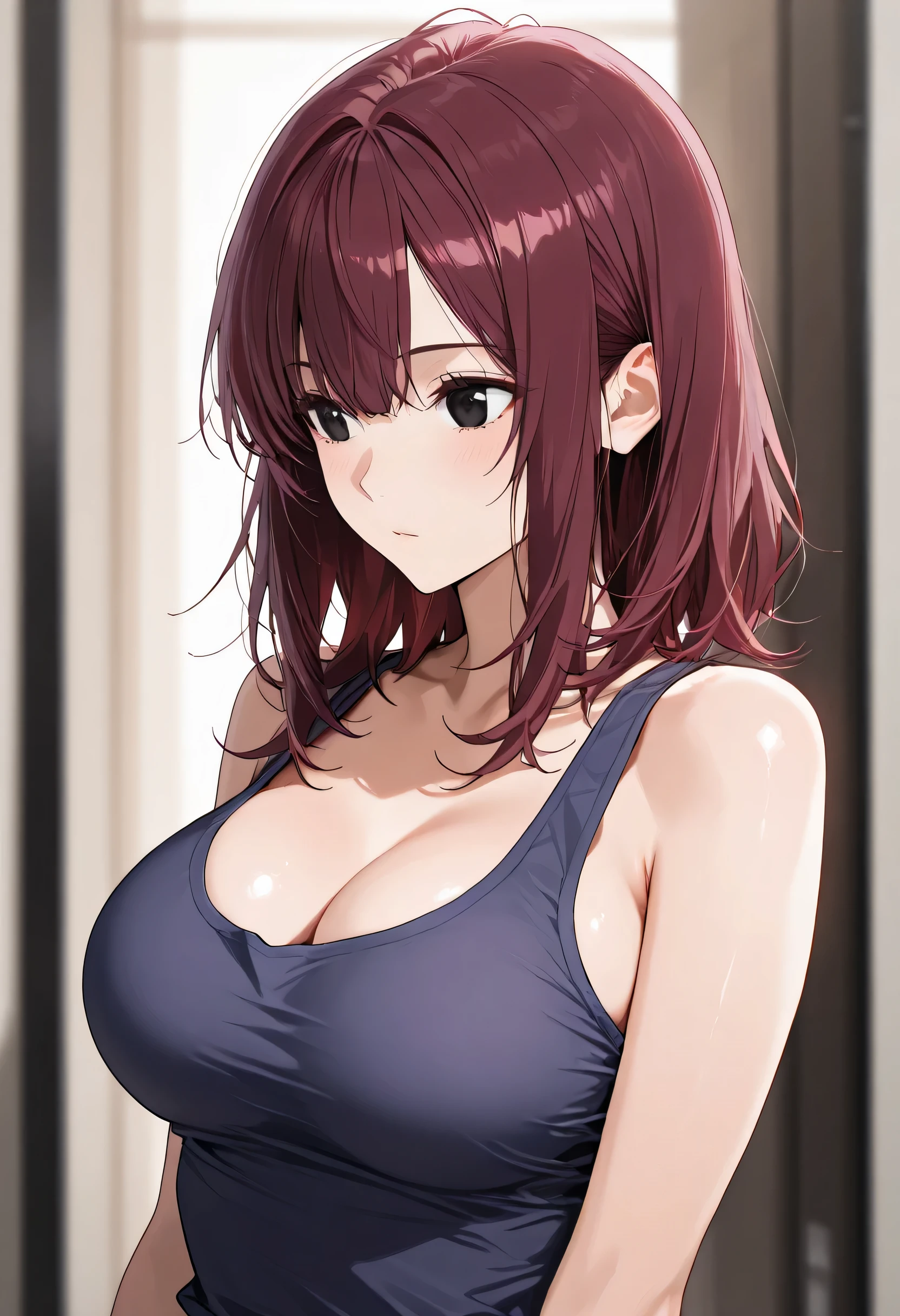 Mastepiece、Highest quality、32K、Fantasy、Adventure Inn、((Fantasyな衣装))、((One woman))、((Sexy pose))、(30-year-old woman、Mature Body)、Prostitute、Random hair color、Random hairstyle、Oily Skin、Sweat、beautiful、beautiful、Glossy red lips