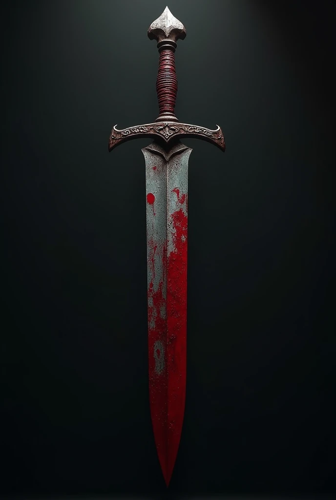 Blood-bathed sword