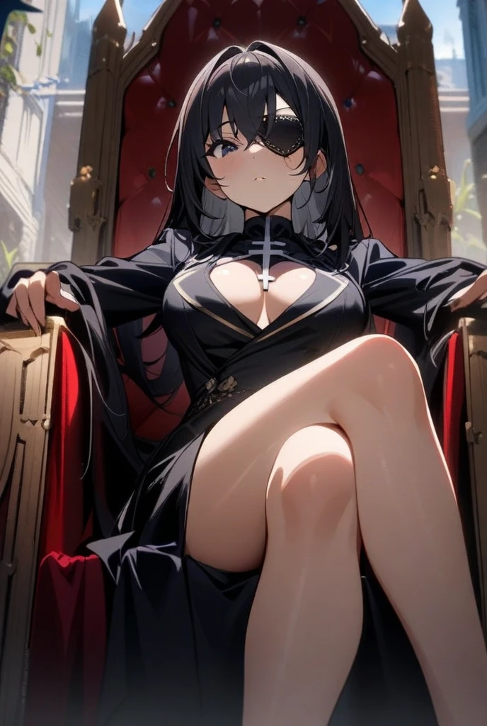 "（tmasterpiece，top Quority）in dark style，Back perspective，Cocked buttocks，Buttocks close up，Open hands，White liquid flow，A look of disgust，Deadly atmosphere，Doomsday scenario，Clock Tower chain，Pink cape，Charming female image，Scattered numbers，Sexy and charming，Teary eyes，Wounded courage，Extremely beautiful face，squatting down with her legs open，Bottom perspective，Huge buttocks，look from down，Leakage on the soles of the feet，Lovely charming young lady，Full naked buttocks，High gloss，Bare legged"