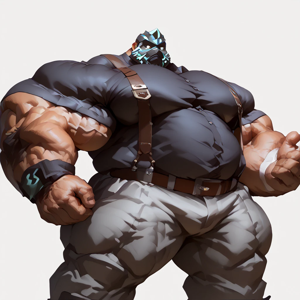 (masterpiece:1.2), best quality,pixiv,official art,perfect anatomy, (Ray tracing, light),solo, (1_male:1.3) , (muscle), (grey fur:1.4), (muscle bear), (beard:1.2), (gleaming golden eyes), bear tail, full body, Thick black eyebrows, baseball cap, (open short hoodie), (naked inside),Ripped short jeans, black short boots, (pure white background: 1.3),muscle belly