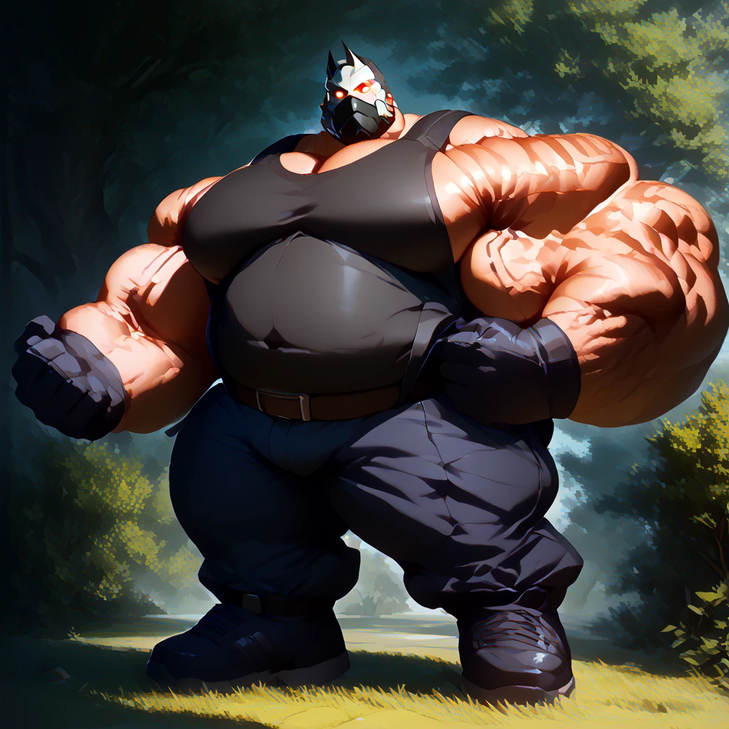 Solo, 1boy, perfect anatomy, perfect proportion, (chief bogo, police shorts, park), topless, Shirtless, perfect center, sharp eyes, big eyes, peaceful, eyes, (smile, happiness), calm, perfect fingers, big hand, fingers. Huge Muscular Old man with short hair, shoes, (cargo shorts), view from side, pectoral, thick arms, huge pectoral, wide pectoral, white hair, white beards, simple background, masterpiece, semirealistic:1.2, high detailed, 8k, high resolution, perfect center, full view. ((really big muscle, massive muscular, sixpack, thick arms, wide pectoral, super huge muscle, hyper muscular, over sized muscle, huge arms, big arms, huge pectoral))