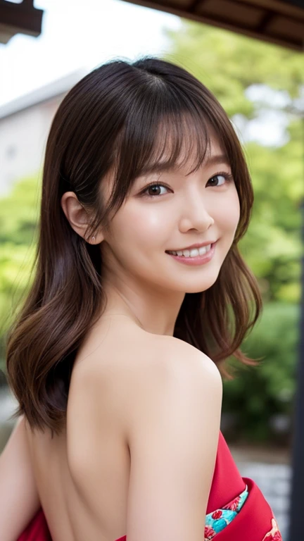 masterpiece,best quality,(Japanese girl),((Beautiful girl)),cleavage,(off shoulder:1.2),(perfect body beauty:1.2),(shy smile),From slightly above,