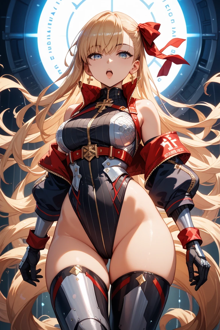 A captivating wallpaper of As Yuuki, Sword Art Online Heroine, Carefully crafted. (Highest quality, High resolution: 3000x3000 pixels)
As Yuuki, Virtual Reality Suit, Long straight blonde hair with bangs, Anguished Blue Eyes, Her plump lips are writhing in agony, Moderate: Digital Art, Vibrant colors, High resolution, Cinema Lighting, Ultra-fine detail, Physically Based Rendering, Very detailed explanation.
((Both hands tied with rope)), (The suit is cut up)、Bleeding from a wound、On one knee、Life-threatening injury、There are many scratches、The enemy is using tentacles to steal your life force,Both hands are tied with rope,A desperate situation、Collapse on the floor、There's blood on the costume。