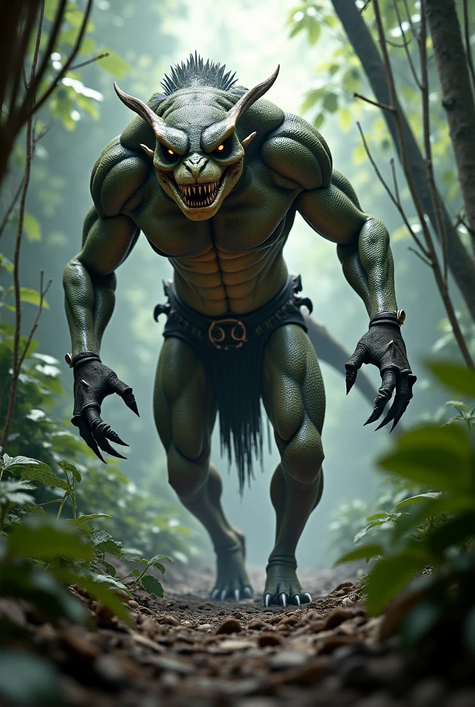 Generate a scp monster that can use a punch only no any abilities and punching the people but they won't kill them