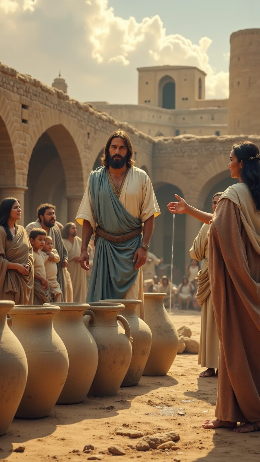 Portrait of the Risen Lazarus - John 11:1-44: , modern, illuminated, depth of field, bokeh, realism, photorealistic, hyperrealism, professional photography, uhd, dslr, hdr