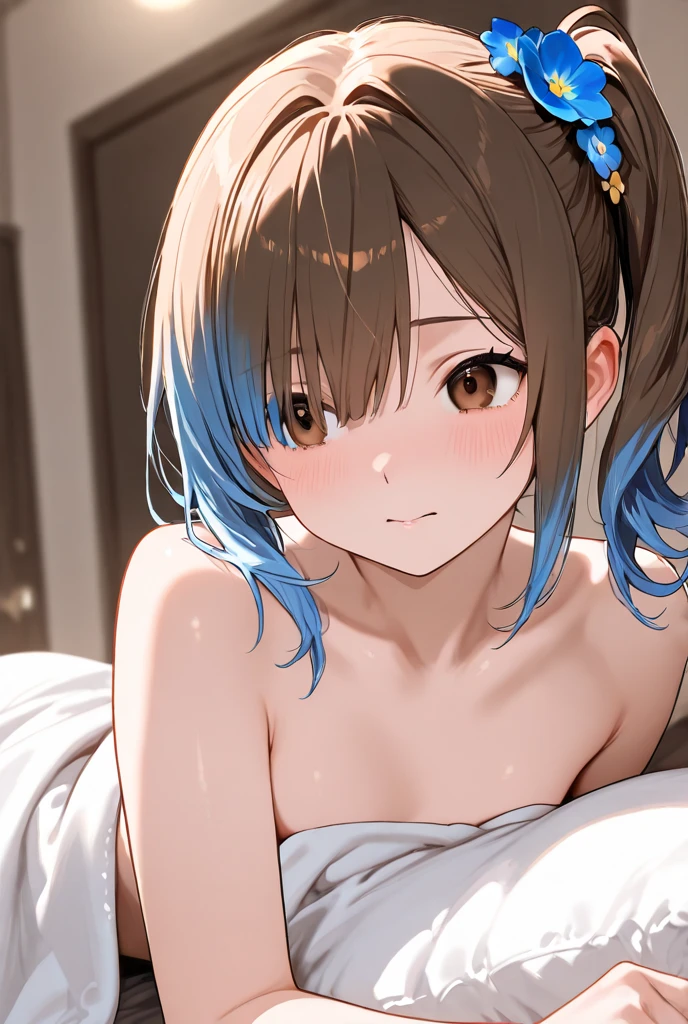 {{{nsfw}}}, {{{masterpiece}}}, {{{best quality}}}, {{ultra-detailed}}, {illustration}, {{an extremely delicate and beautiful}}, ((nude, Completely naked:1.3)), 1girl, (resna, brown hair, braid, blue eyes, medium breasts, slim body, ), collarbone, (lying, on back), arms up, (excessive cum, facial, cum on face, cum on hair, bukkake:1.2), smile, tears,