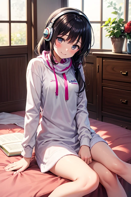acuario Un banco de peces llena la pantalla Elementary school girl 8 years pecho plano PELO NEGRO pelo largo los ojos son morados sonrisa((1 person)) Blusa blanca de manga larga en la parte superior del cuerpo Minifalda bajo cuerpo azul marino bragas blancas los zapatos de cuero Crouching in the passage of the acuario Abre un poco las piernas((I can see bragas blancas)) dynamic angle low angle from the front