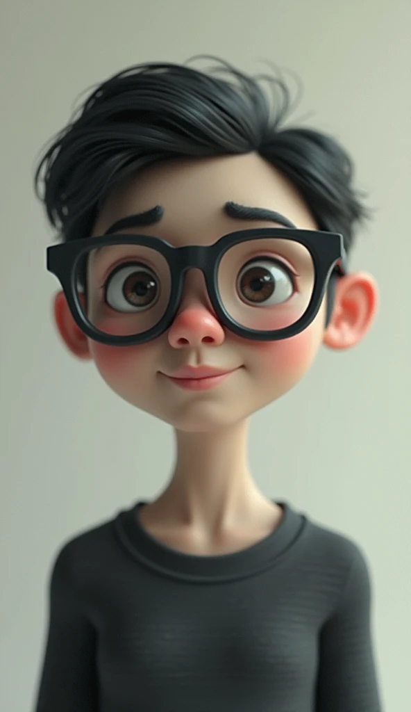 Young age 22 with spectacles